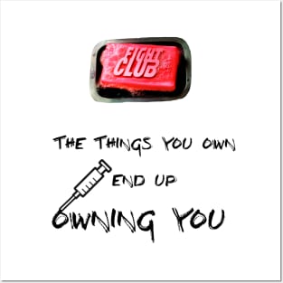 Fight Club - owning you Posters and Art